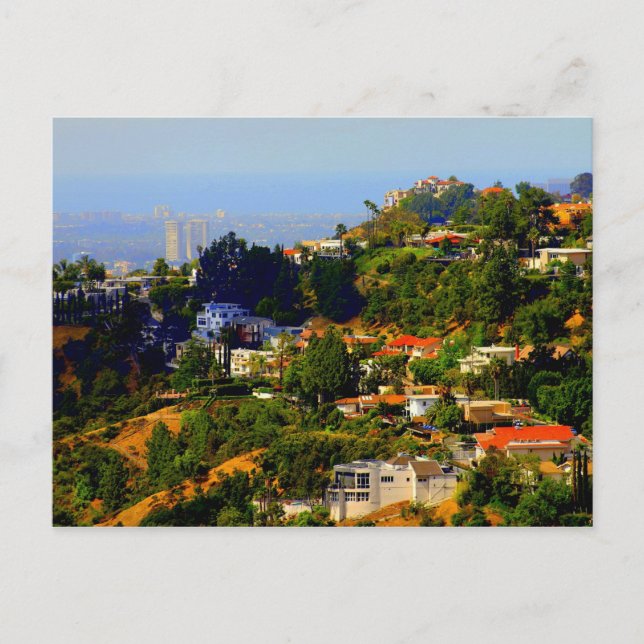 Hollywood Hills, Kalifornien Postcard Postkarte (Vorderseite)