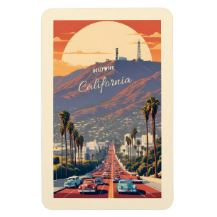Hollywood Kalifornien Magnet