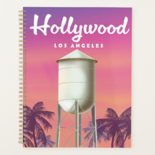 Hollywood Los Angeles Reiseposter Planer