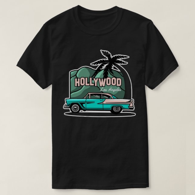 Hollywood los Angeles T-Shirt (Design vorne)