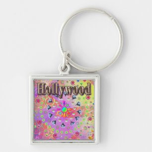 Hollywood Lucky Golden Schlüsselanhänger