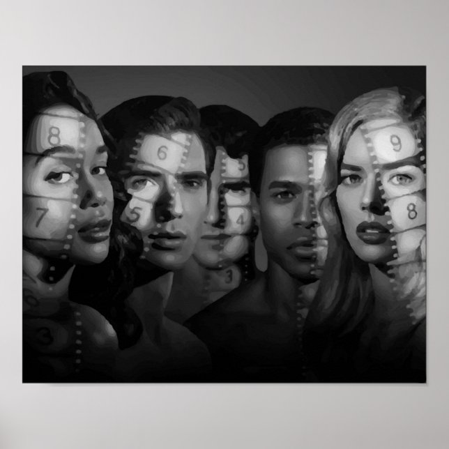 Hollywood Netflix Poster (Vorne)