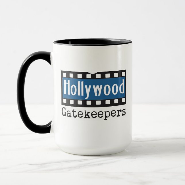 Hollywood-Pförtner #SpoilerAlert Tasse (Links)