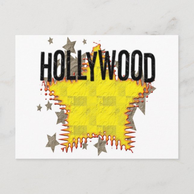 Hollywood Postcard! Postkarte (Vorderseite)