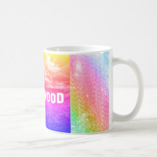 Hollywood-Regenbogen-Klassiker-Tasse Kaffeetasse