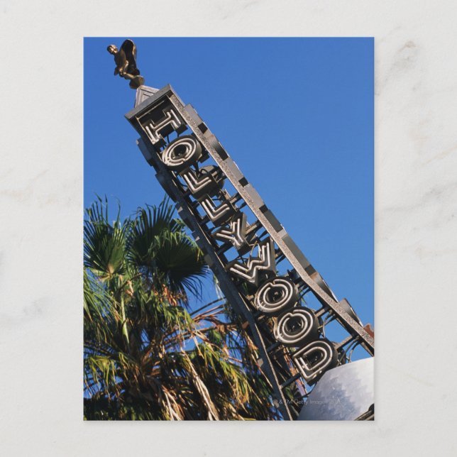Hollywood-Schild, Los Angeles, Kalifornien Postkarte (Vorderseite)