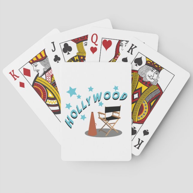 Hollywood Spielkarten (Rückseite)
