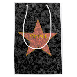 Hollywood Star Personalisiert Mittlere Geschenktüte