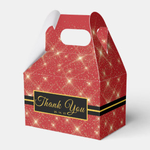 Hollywood Teppich Gold Staub Gastgeschenk Box. Gef Geschenkschachtel