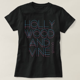 Hollywood und Wein T-Shirt