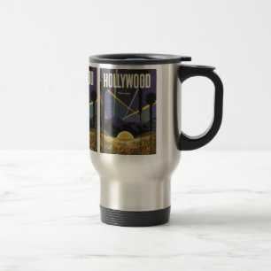 Hollywood USA Vintage Travel Tasse