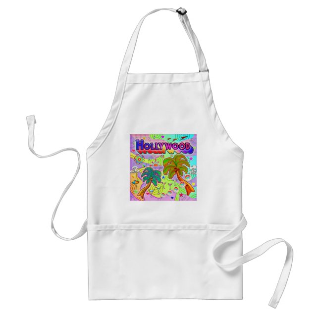 Hollywood Vacation Target Apron Schürze (Vorne)