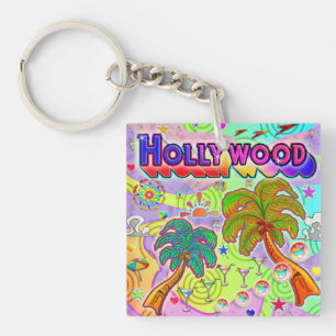 Hollywood Vacation Target Schlüsselanhänger