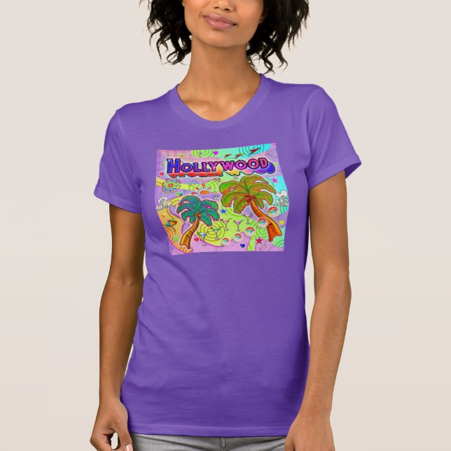 Hollywood Vacation Target T - Shirt (Vorderseite)