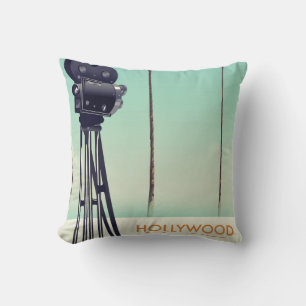 Hollywood-Vintag-Kamera Kissen
