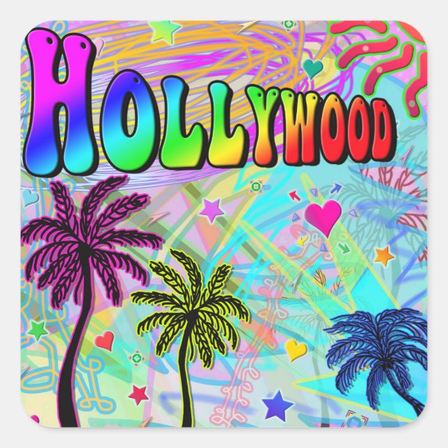 Hollywood Vivid Romance Sticker (Vorderseite)