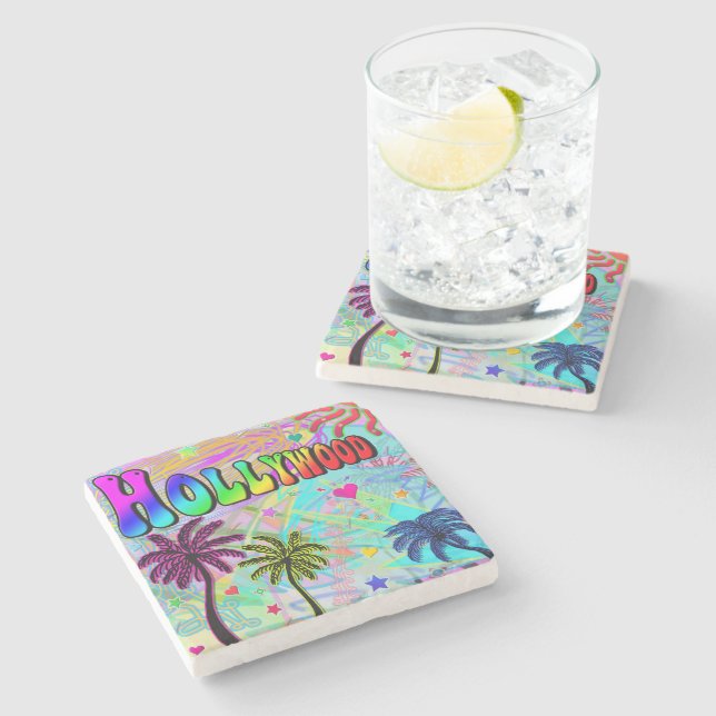 Hollywood Vivid Romance Untersetzer (Seitenansicht)