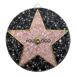 Hollywood Walk of Fame Square Untersetzer Dartscheibe