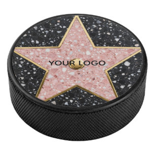 Hollywood Walk of Fame Square Untersetzer Eishockey Puck