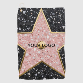 Hollywood Walk of Fame Square Untersetzer Golfhandtuch