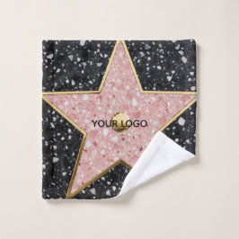Hollywood Walk of Fame Square Untersetzer Waschlappen