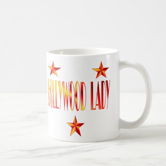 Hollywooddame Kaffeetasse (Rechts)