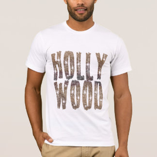 Hollywoodkaffee und -sterne T-Shirt
