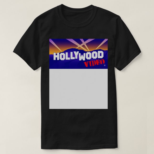 HollyWoodVideo T-Shirt (Design vorne)