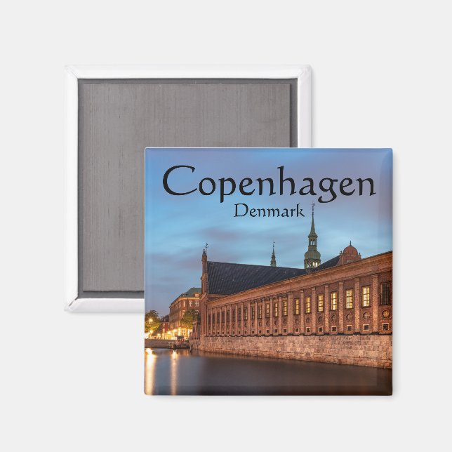 Holmens Church Kopenhagen Dänemark Magnet (Vorderseite/Rückseite)