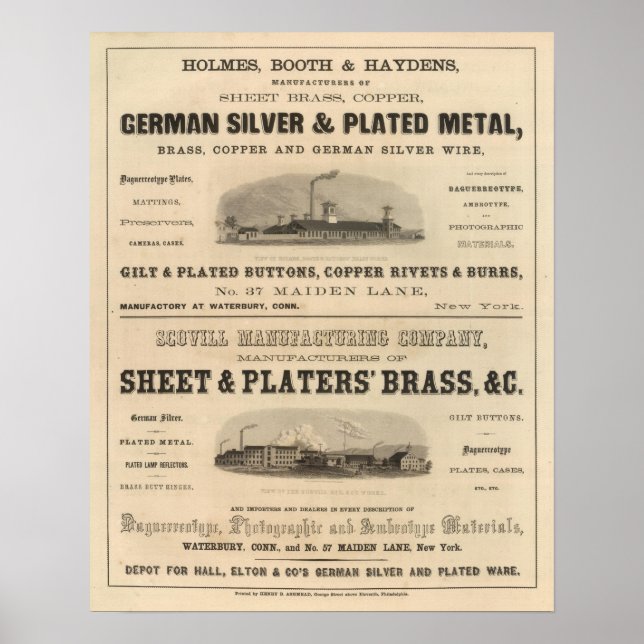 Holmes, Booth und Haydens Poster (Vorne)