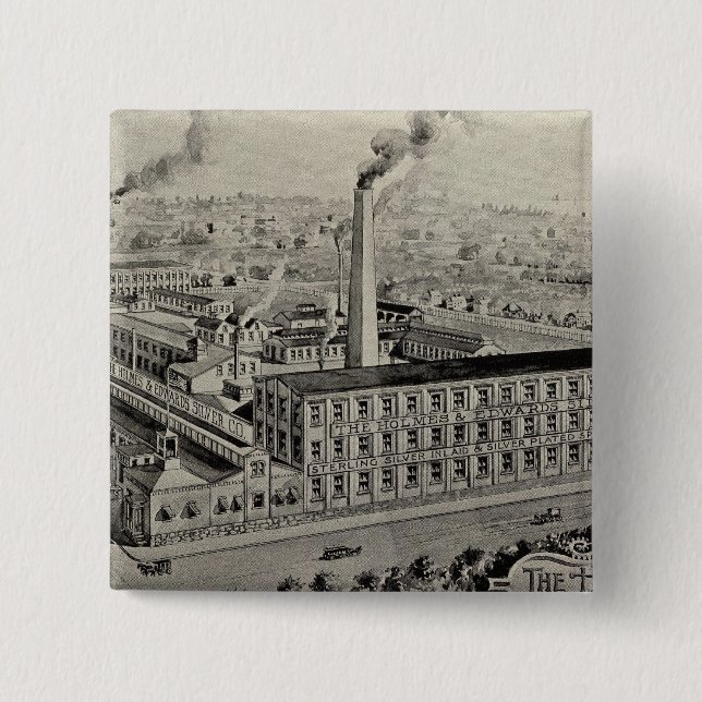 Holmes & Edwards Silver Co Button (Vorderseite)