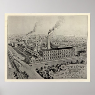 Holmes & Edwards Silver Co Poster