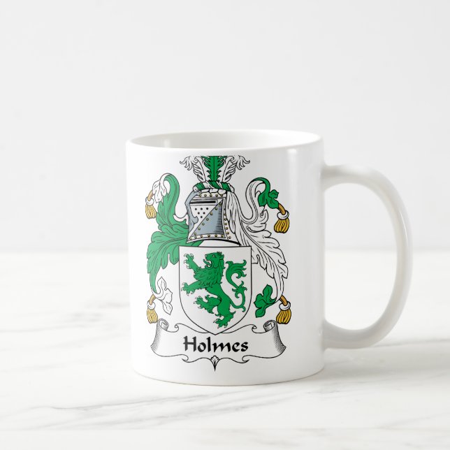 Holmes Familienwappen Kaffeetasse (Rechts)