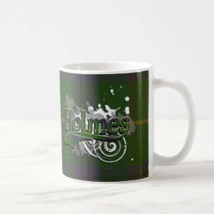 Holmes Tartan Grunge Kaffeetasse