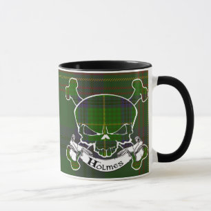 Holmes Tartan-Schädel Tasse