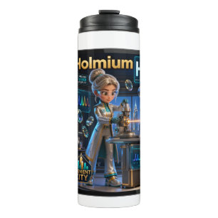 Holmium (Ho) – Atom ATOMIVRA™ Kollektion Thermosbecher