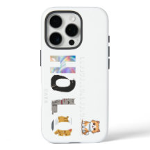 Holo, Cat Design hart | iPhone Hülle