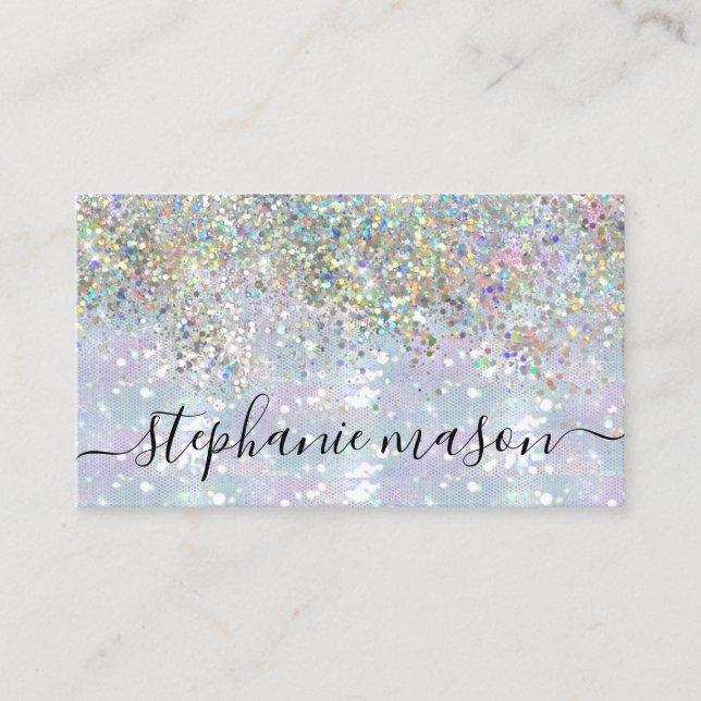 Holo Parties scintillant maquillage Artiste Carte  (Devant)