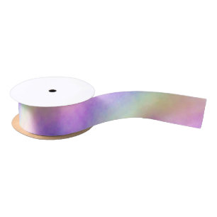 Holo-Regenbogen-Soft-Ombre: Satinband