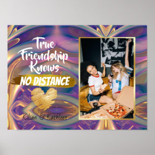 Holo Schöne Distanz Abschied Freundschaft Poster