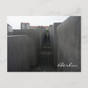 Holocaust-Gedenkberlin Postkarte