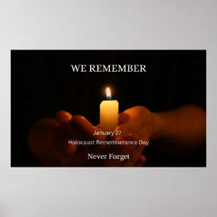 Holocaust-Gedenktag Poster