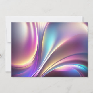Holografie Feiertagskarte
