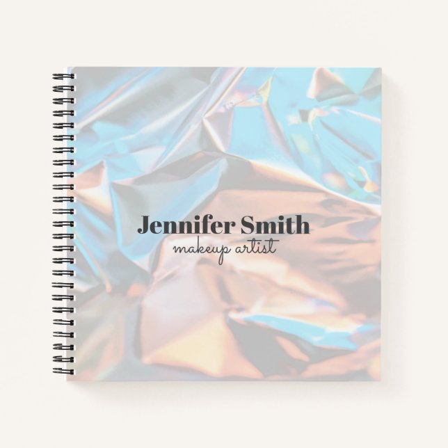 Holografie Notizbuch (Vorderseite)