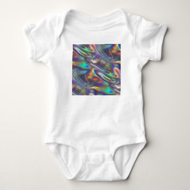 holografisch baby strampler (Vorderseite)