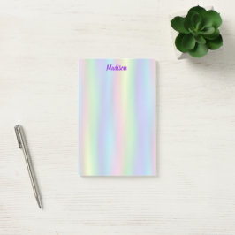 Holografisch | PERSONALISIERT Post-it Klebezettel