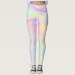 Holografische Iridescent Pastel Rainbow Leggings<br><div class="desc">Holografische Iridescent Pastell Rainbow Leggings</div>