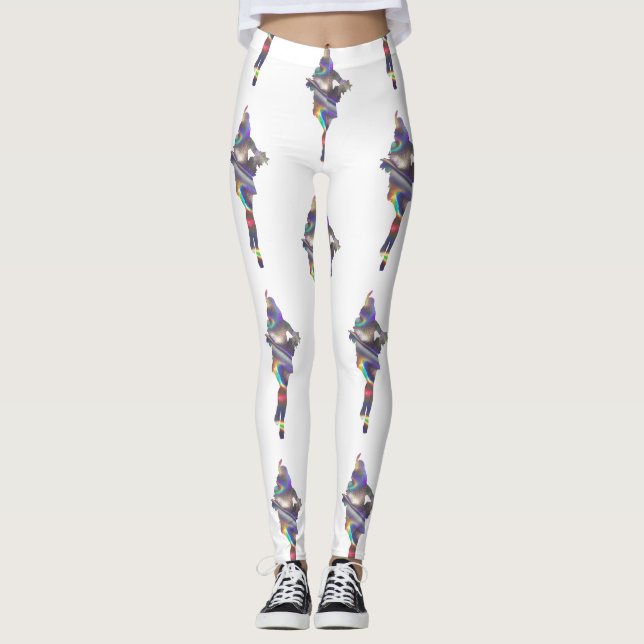 holografische Leggings (Vorderseite)