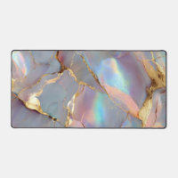 Holografische Marmor-Gold-Abstrakte Kunst