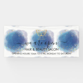 Holografische Signatur-Script Moderner Glam-Glitze Banner